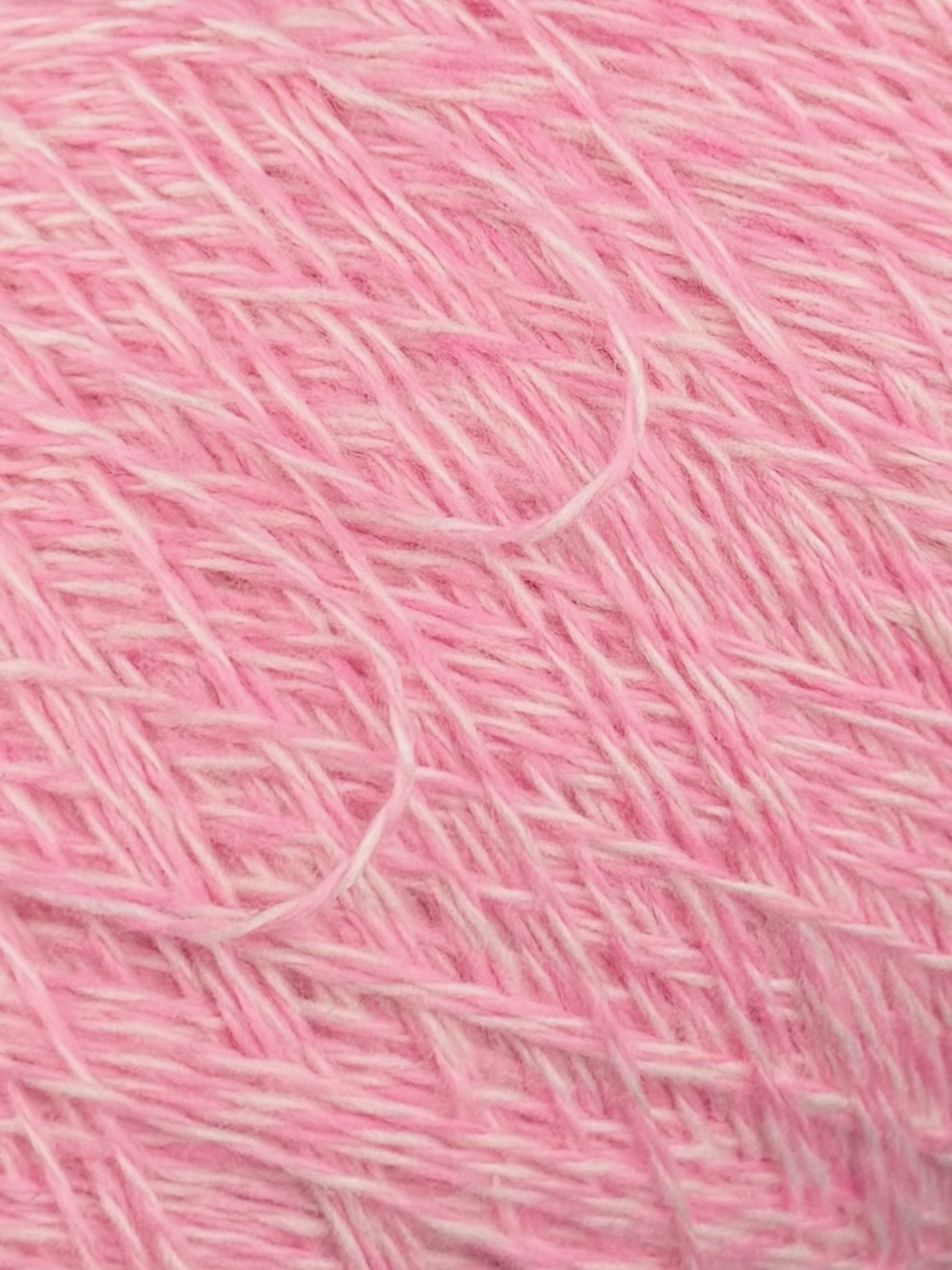 Loro Piana Coarsehair 2/11 – 100% Kaschmirgarn mit Mouliné-Effekt col. Rosa (Cod. C003 60953)